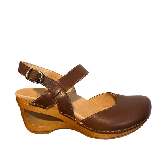 DANSKO shoes brown leather 37 - Picture 3 of 6